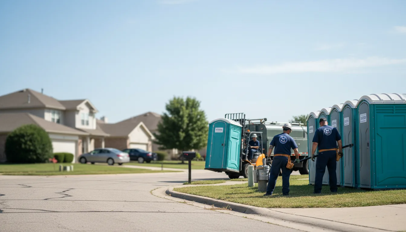 Porta Potty Rental in Valley Bend, WV near me